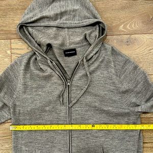 Club Monaco Zip-Up Sweater Hoodie